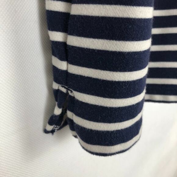 Old Navy Ruffled Sleeves Striped Sweater Size Medium - Picture 11 of 13